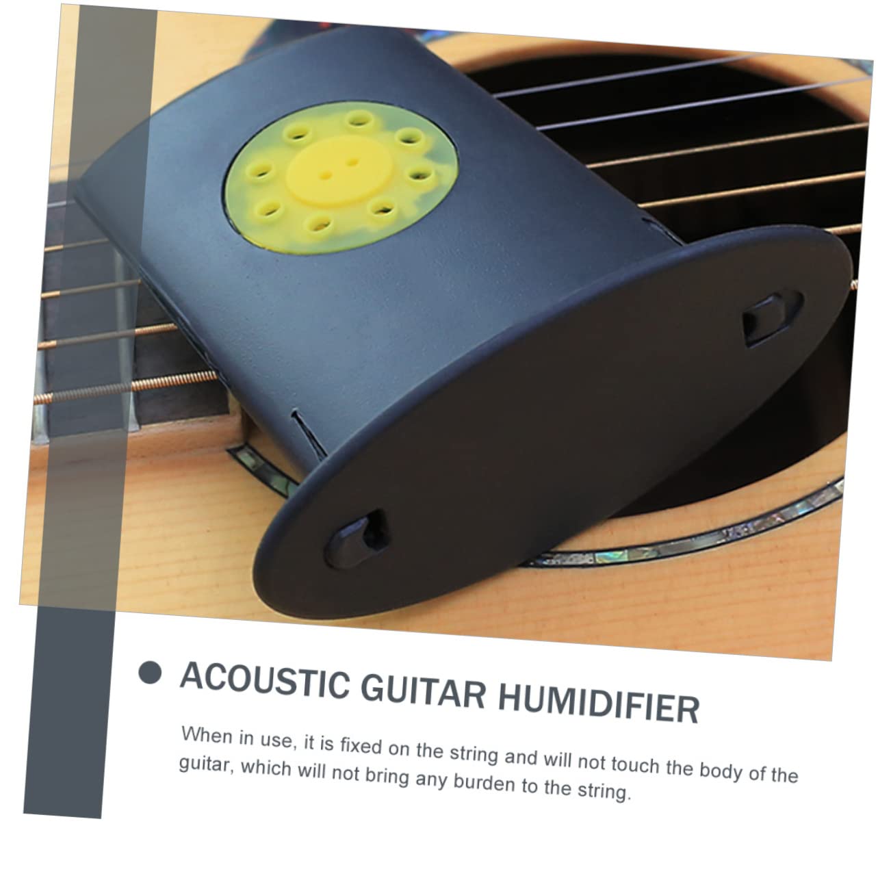 Abaodam 4pezzi Umidificatore Per Chitarra Strumento Per Umidità e Adatto Diverse Mantiene e Prolunga La Strumento