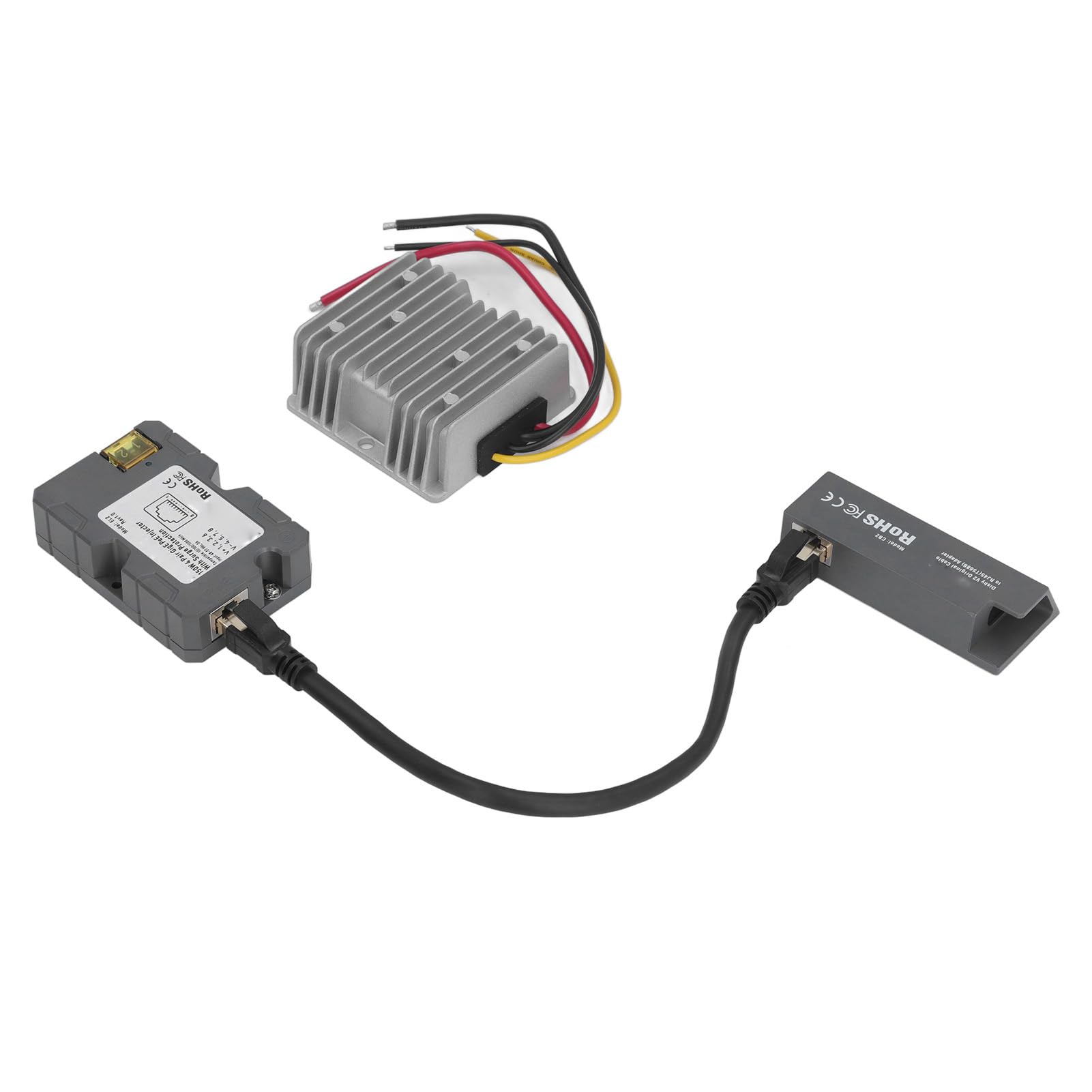 Keenso Zasilacz PoE 150W z przetwornicą DC-DC, 48V, 1 Sztuka, do Kamer IP