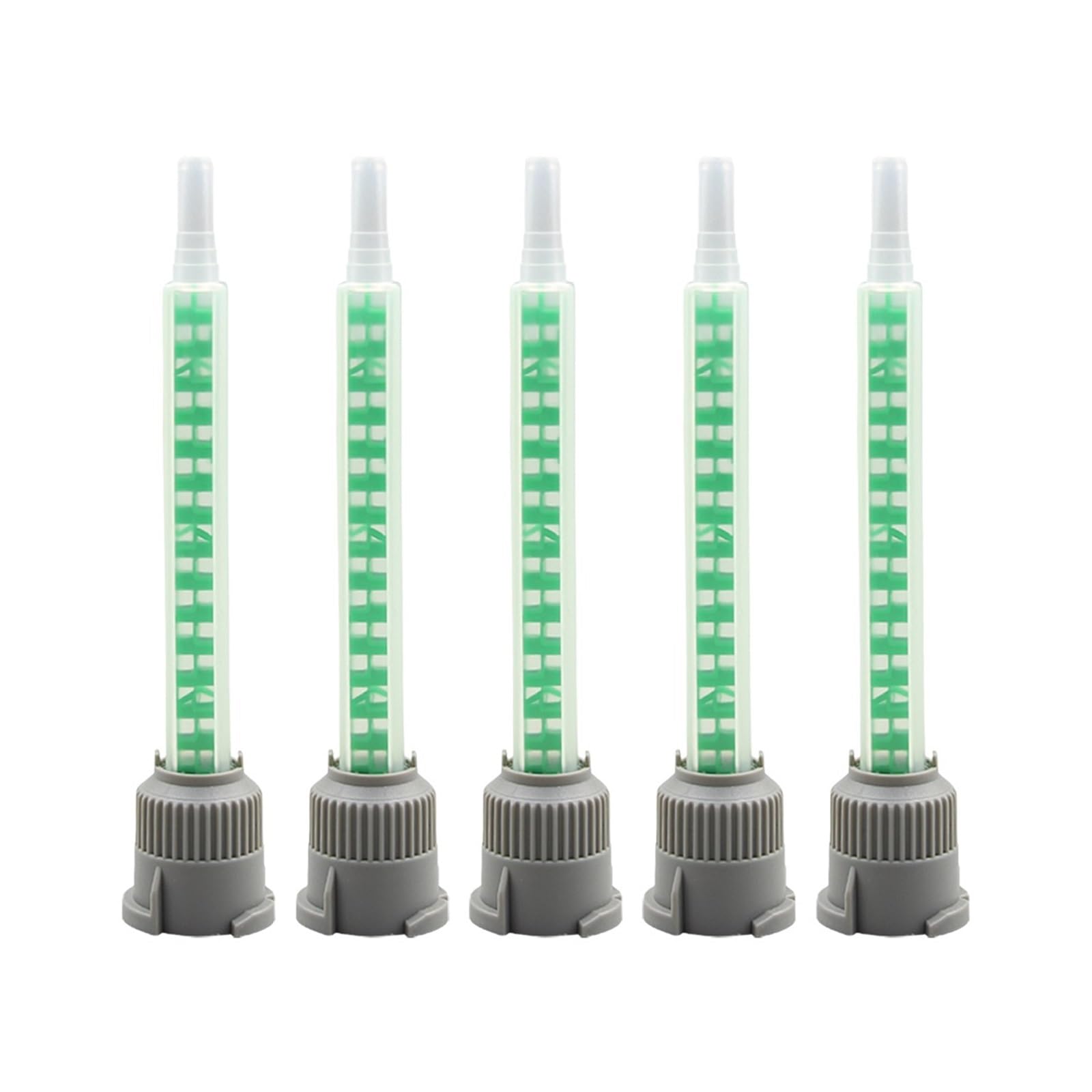 Epoxy Mixing Nozzle 10/20/50pcs Epoxy Adhesive Static Mb6-16 Mixing Tube (1:1Ratio)(50pcs)