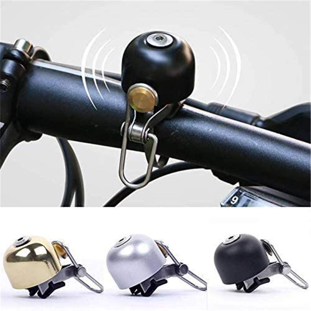 dzwonek rowerowy, Vintage Bike Bell Klakson rowerowy do roweru górskiego, roweru szosowego, mini, retro, dzwonek rowerowy, klakson rowerowy, dzwonek, czysty, głośny