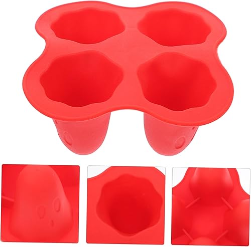 Miniatura 9 de Moldes para cubitos de hielo fantasma, bandeja de hielo de silicona, bandeja de hielo de silicona para gelatinas, moldes de hielo fantasma, moldes