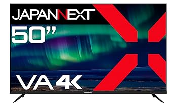 Amazon.co.jp: JAPANNEXT 50インチ VAパネル搭載 大型4K液晶