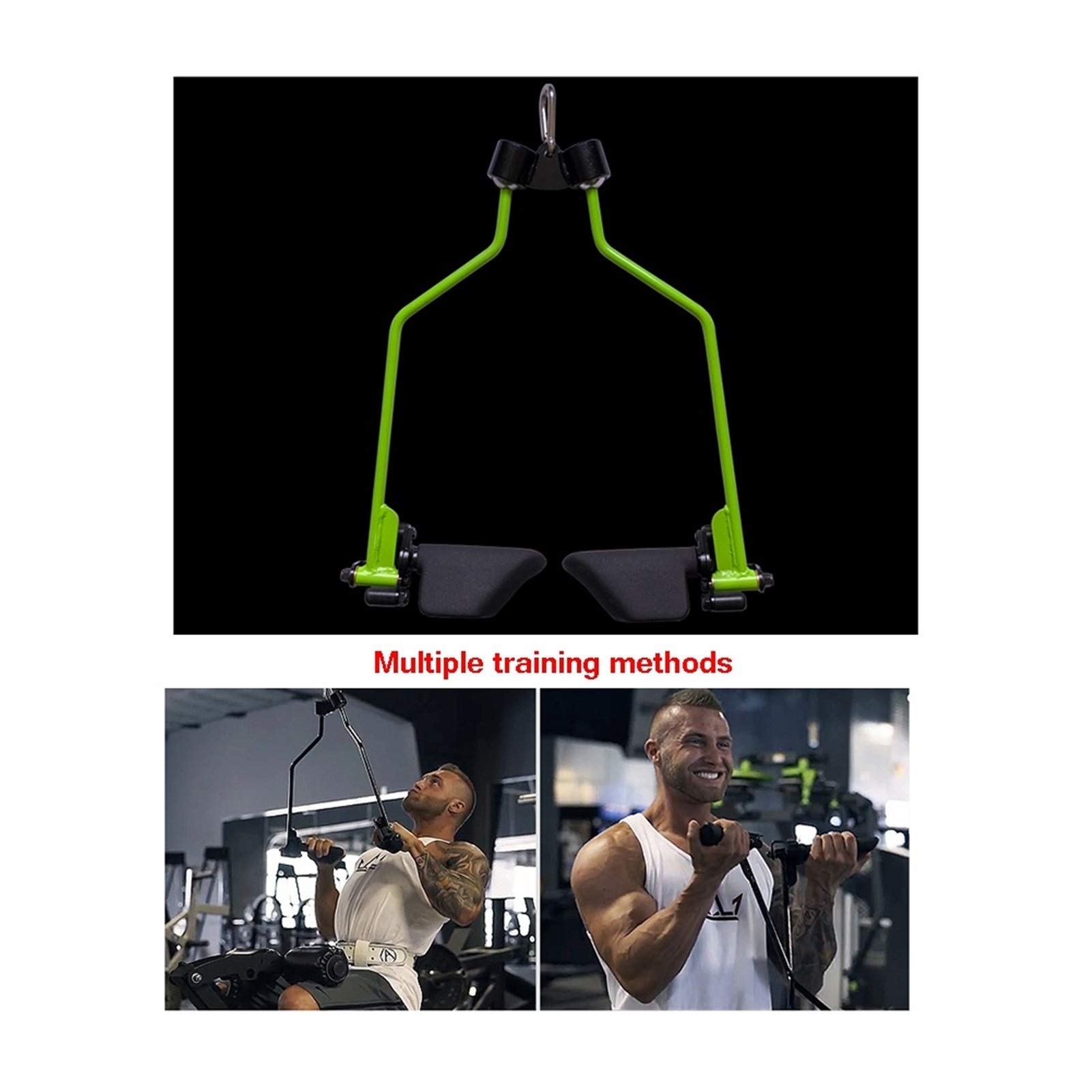 Lat Machine Barra Accessori Per Manico Per Cavi Di Fitness, Barra Pull-down Lat, Barra Di Corsa Posteriore, Barra Tricipiti, Impugnatura Antiscivolo Immersa, Attrezzature Per La Formazione Della Forza