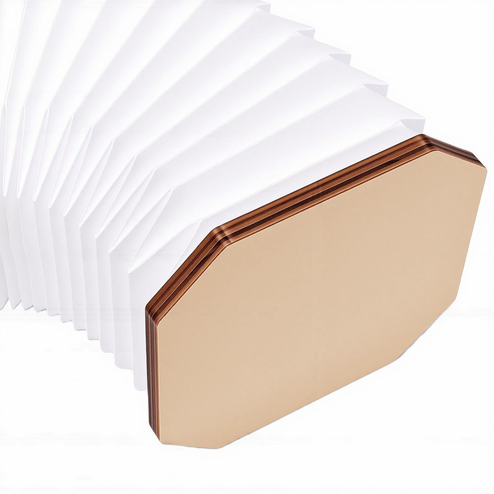 Dpofirs Lámpara de Libro de Madera, Lámpara Portátil Recargable por USB con Luz Blanca Cálida Ajustable y Diseño Plegable para Decoración de Escritorio de Noche y Lectura Nocturna (arce blanco)