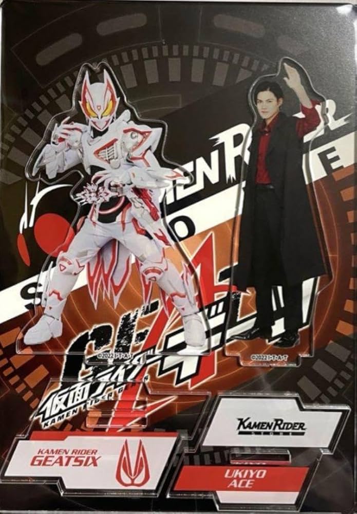 仮面ライダーギーツ　あにめ　ジオラマアクリルスタンド アクリルジオラマ / 映画「仮面ライダーギーツ」【＠Loppi・HMV