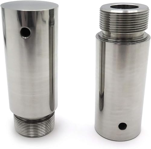 Miniatura 6 de HTTMT - Tubo de horquilla de 1.535 in 3 pulgadas 3 "Extensiones para Harley Dyna Glide Sportster XL 883 1200 PNTGHD-HAD025-CD