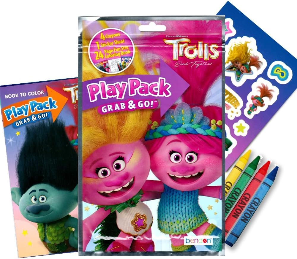 Disney 24 Spielpackungen für Kinder-Partygeschenke – Großpackung sortierte Spielpackungen mit Mini-Malbüchern, Aufklebern, mehr für Jungen und Mädchen