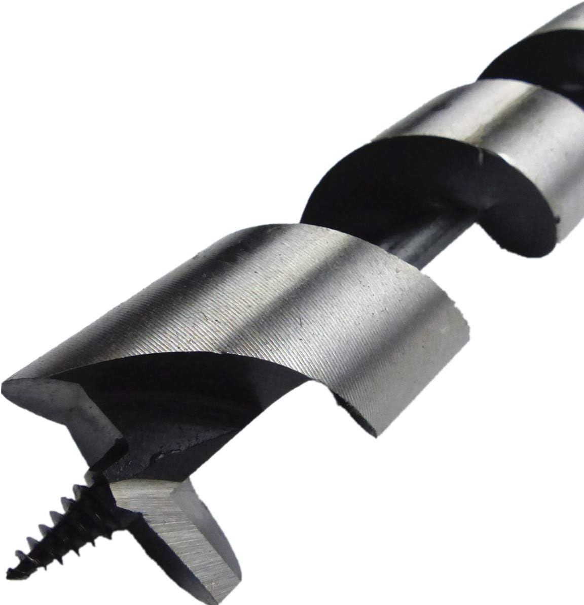 Drill Bit Diameter 25 mm x 600 mm Wood Twist Drill Bit Type Lewis Bar Drill Bit Shape Lewis New for Soft and Hardwood Hexagonal Shank Bohrfux