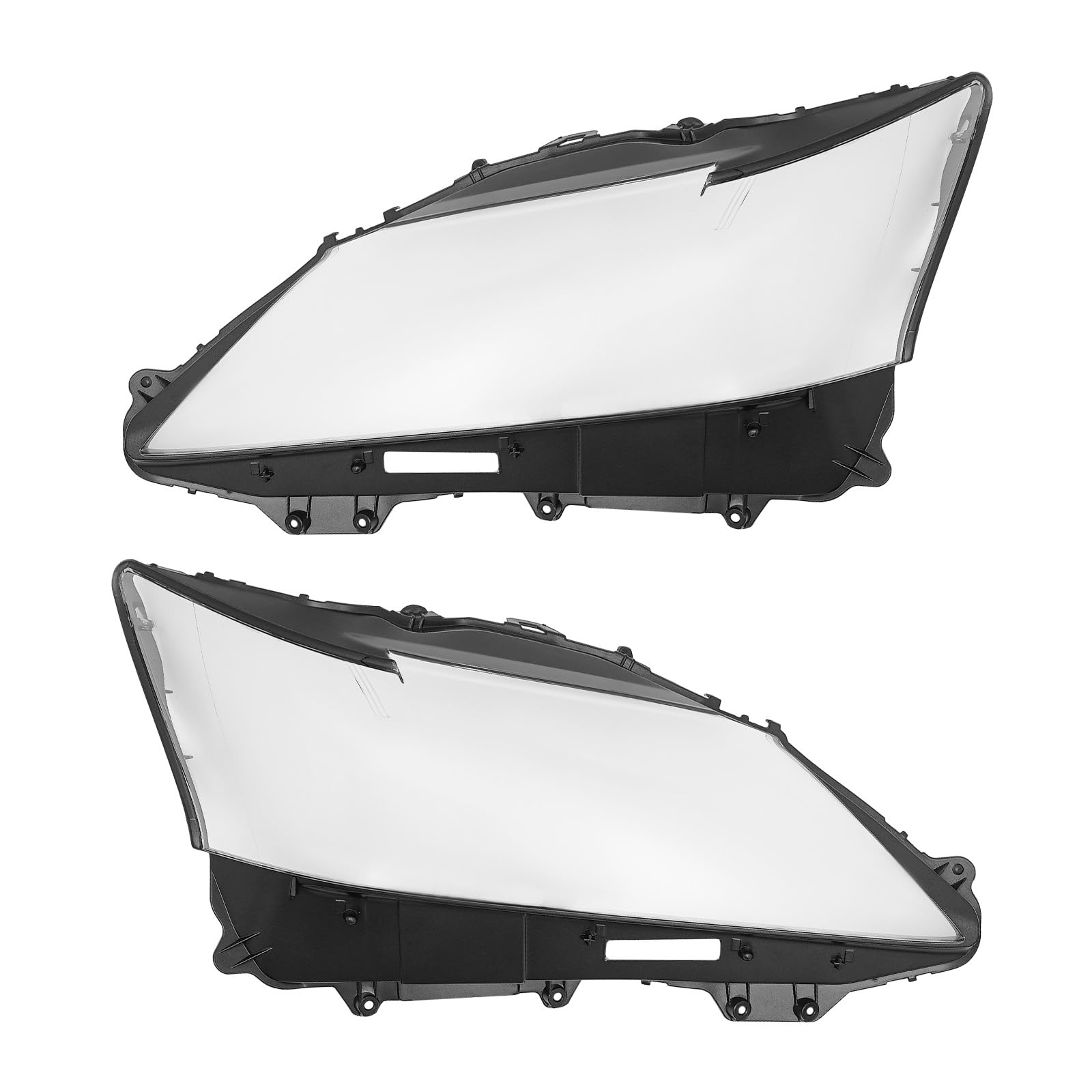 MARTEXBUY for Lexus GS250 GS350 GS450H 2012 2013 2014 2015 Headlight Lens Cover, 1 Pair Headlamp Lens Shell Covers Set, Left Side and Right Side