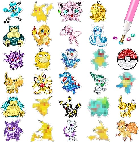 MARURY 28 Pintura Diamante Niños así Como Accesorios Pegatinas Diamond Painting丨Pintura Diamond...