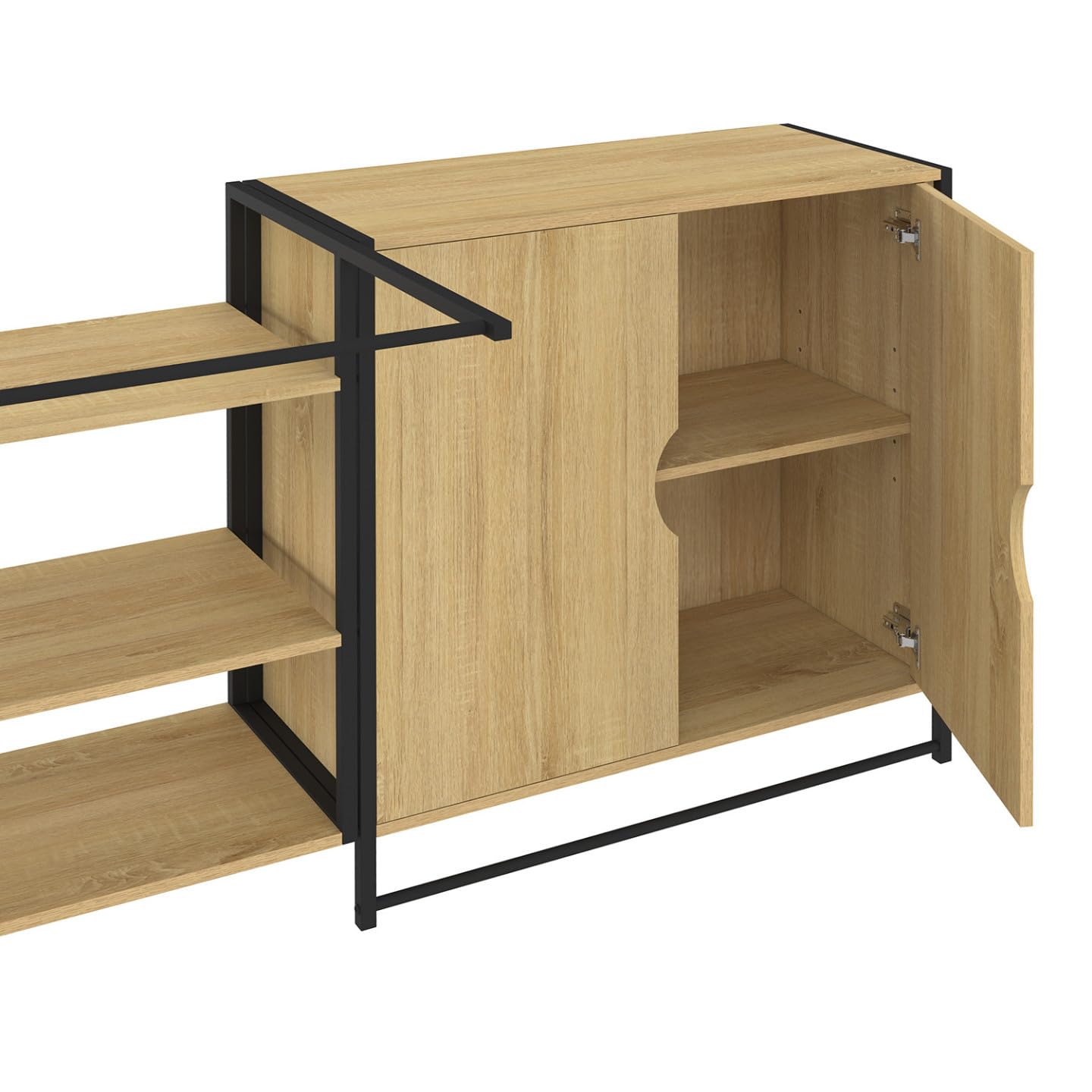 IDMarket - Set lavatrice e asciugatrice di design industriale DETROIT