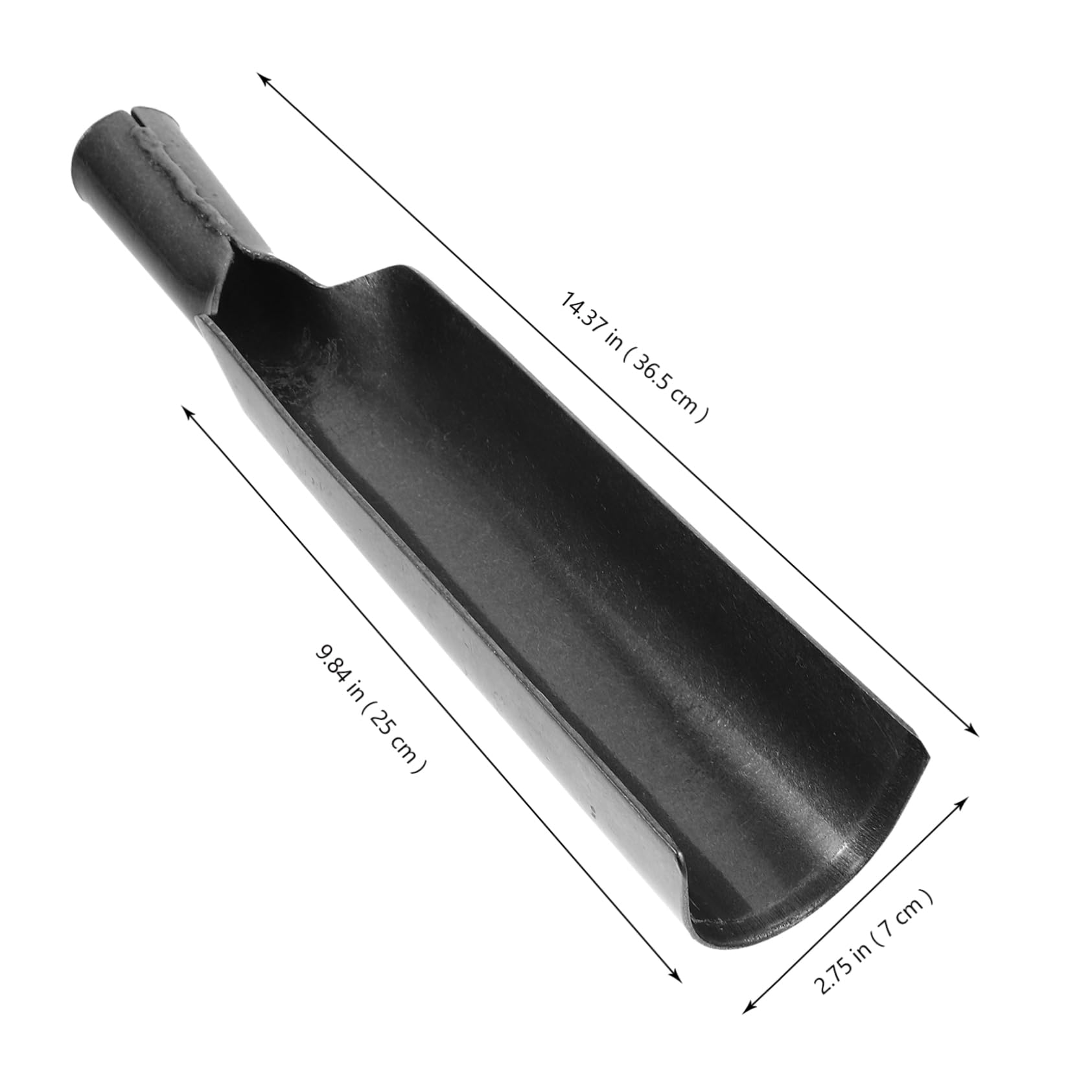 ifundom Metal Garden Shovel mit Manganstahl für Graben von Wurzeln Vielseitige Gartenwerkzeuge zum Pflanzen Jäten und Lockern für Hausgärten und Outdoor Aktivitäten