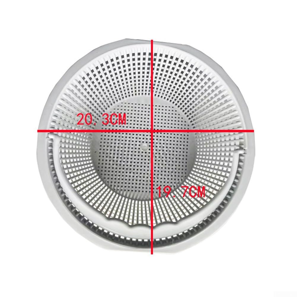 Cestello Filtrante HEBEOT Per Skimmer Piscina - Grande Capacità Con Gancio Per 05280R0400 - Foto 4