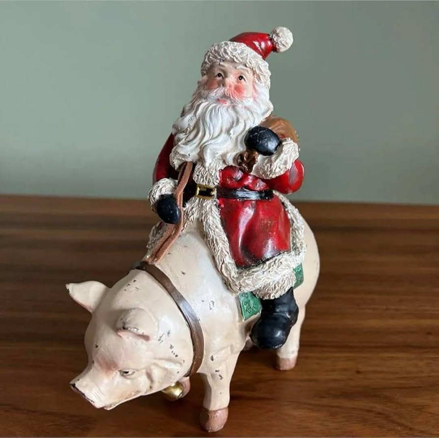 サンタクロース　豚　置物　アンティーク Amazon.co.jp: サンタクロース 豚 置物 アンティーク : ホーム