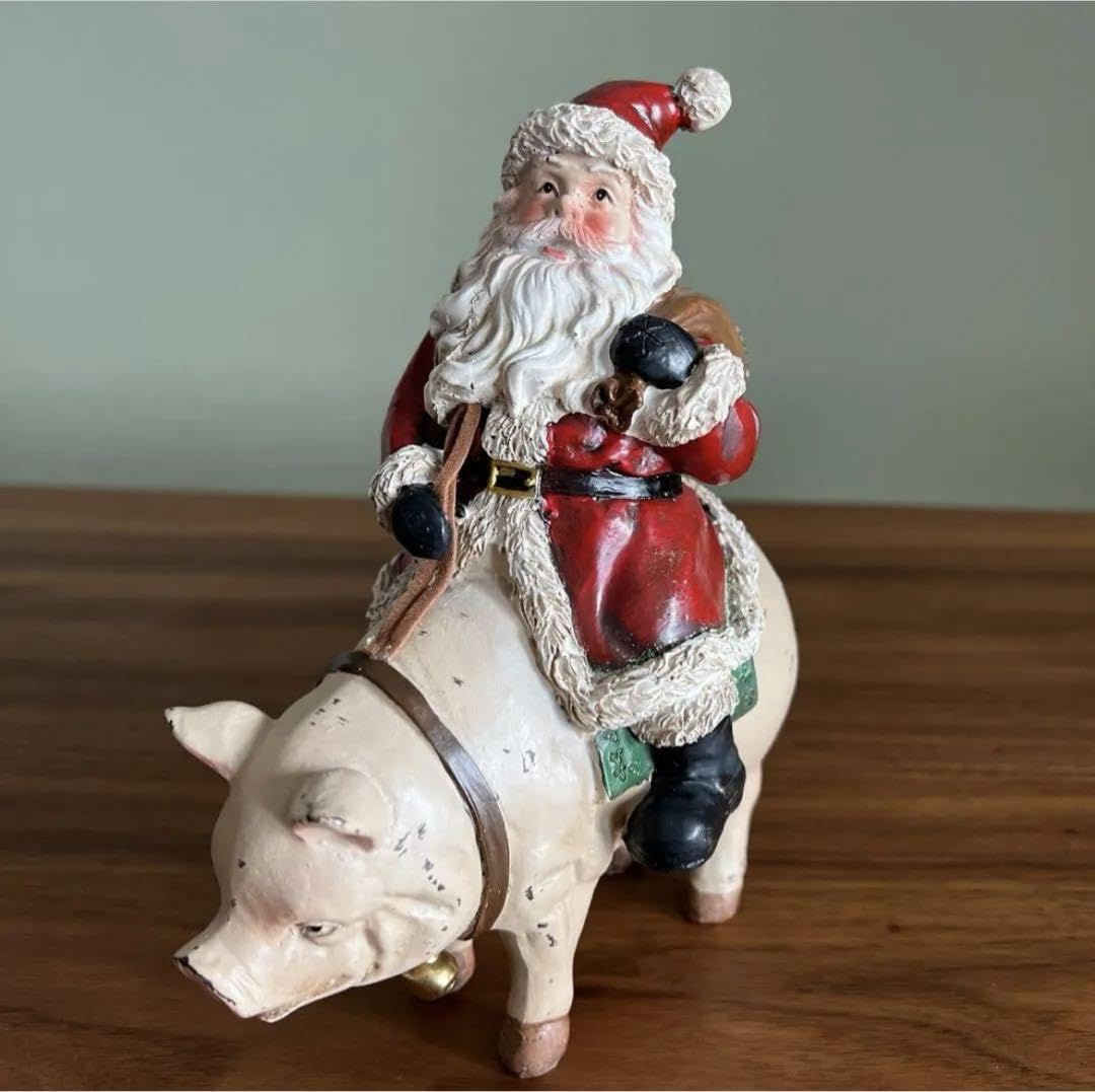 サンタクロース　豚　置物　アンティーク Amazon.co.jp: サンタクロース 豚 置物 アンティーク : ホーム