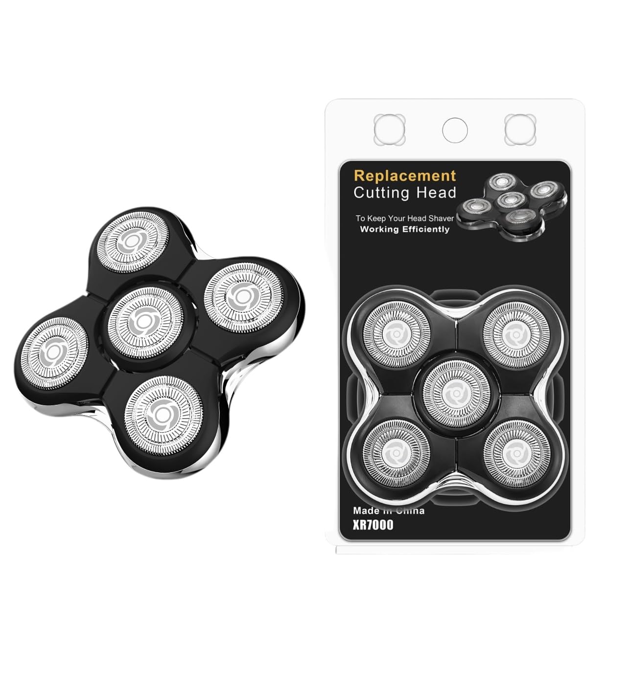 Pro Blades Shaver Replacement Head Compatible with Remington Balder Head Shaver Model XR7000,Stainless Steel Replacement Blades Precision Electric