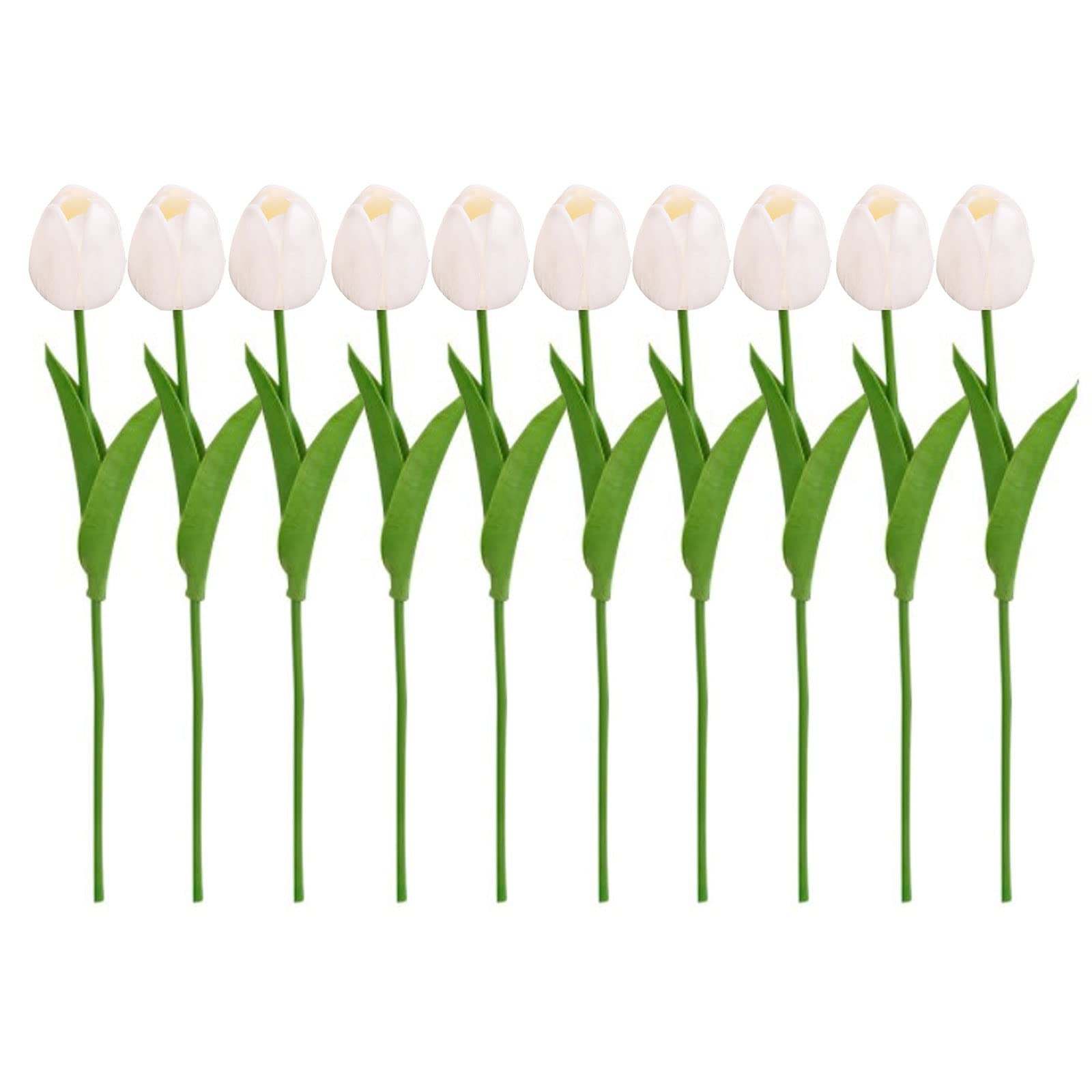 YROHGKPN 10pcs Artificial Tulips Simulation Photography Props Supplies Household for School Wedding Holiday Present Artificial Flower