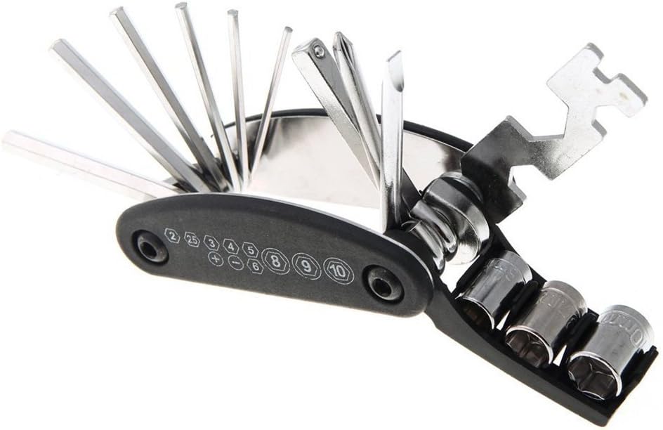 16-in-1 Multi-Function Motorcycle Repair Tool Kit for Cycling & Travel 16-in-1 Multi-Function Motorcycle Repair Tool Kit for Cycling & Travel