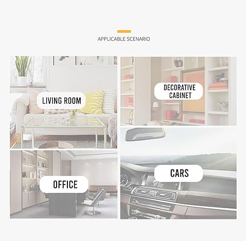 Miniatura 2 de Soot Sprite - Espejo retrovisor para automóvil, 25 piezas de lindos Sprites de hollín para decoración interior de automóvil, tablero de