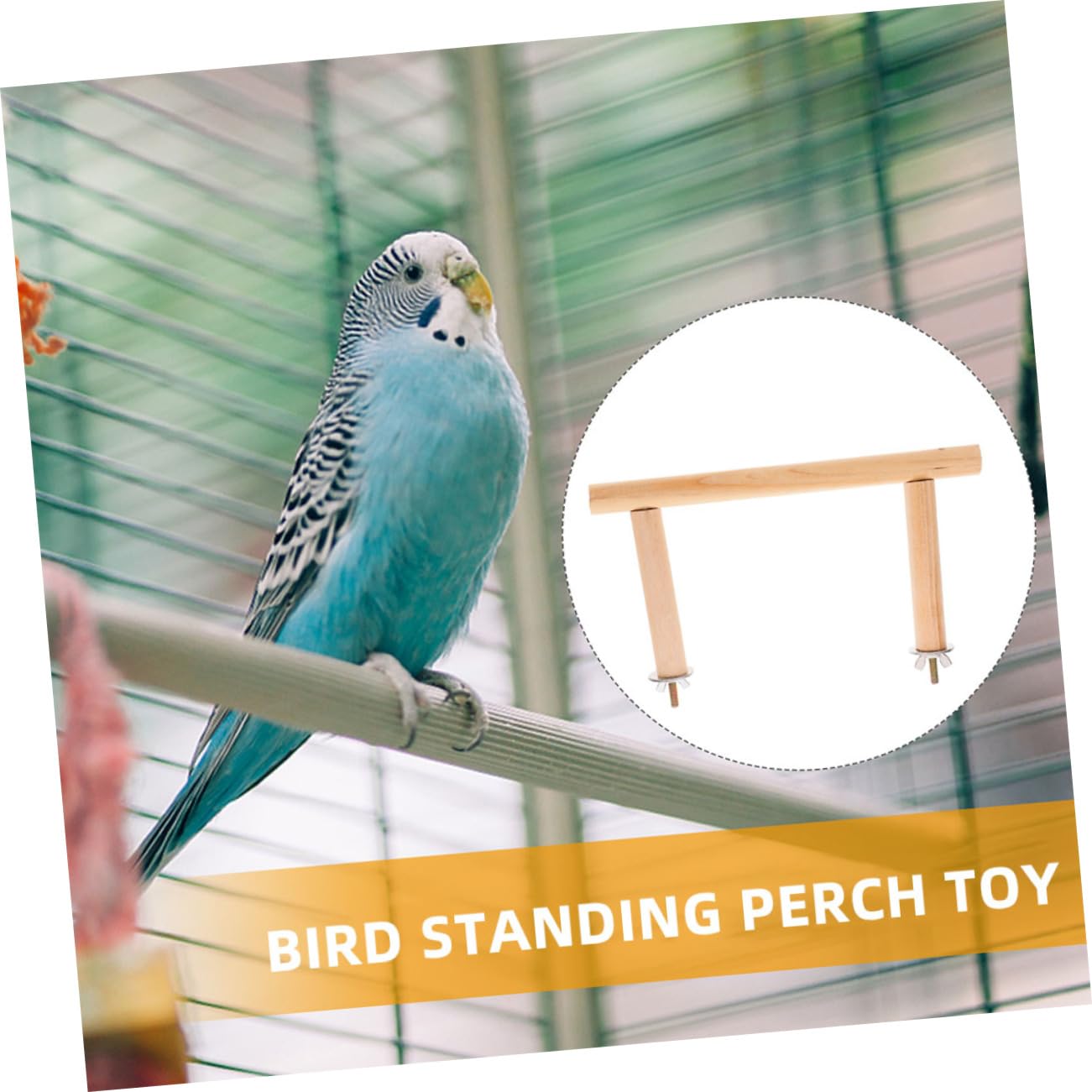 HANABASS 6pièces Perchoir Naturel pour Oiseaux Support De pour Oiseaux De Cage pour Cockatiels Et Petits