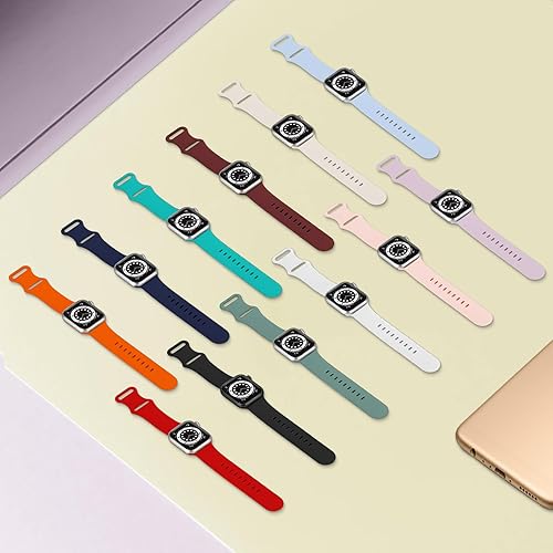 Miniatura 5 de Paquete de 5 correas para Apple Watch para mujeres y hombres, correas de repuesto para iWatch compatibles con Apple Watch Series 8, 7, 6, 5, 4, 3,