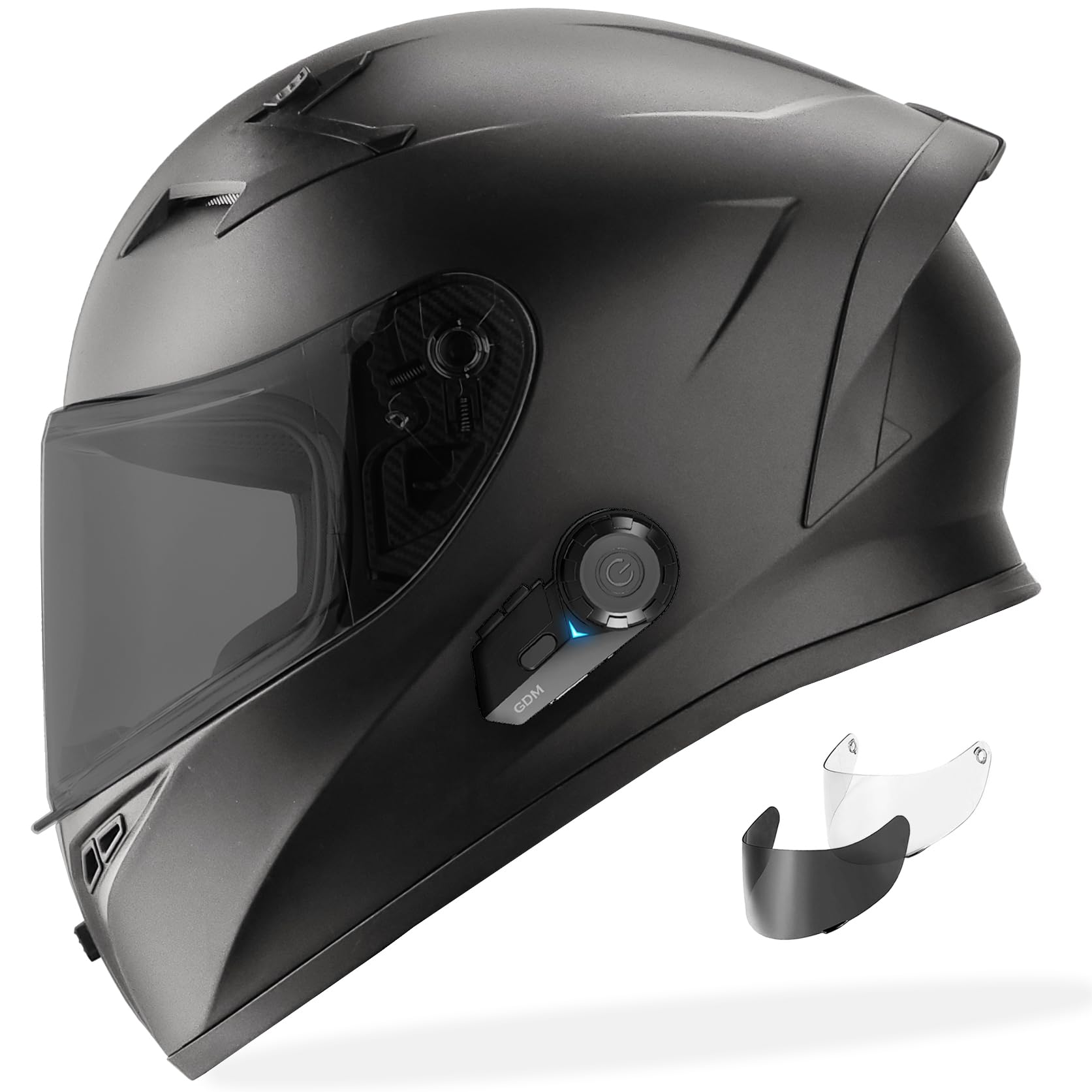 Casco de moto GDM Venom con B08RXJ2RCH