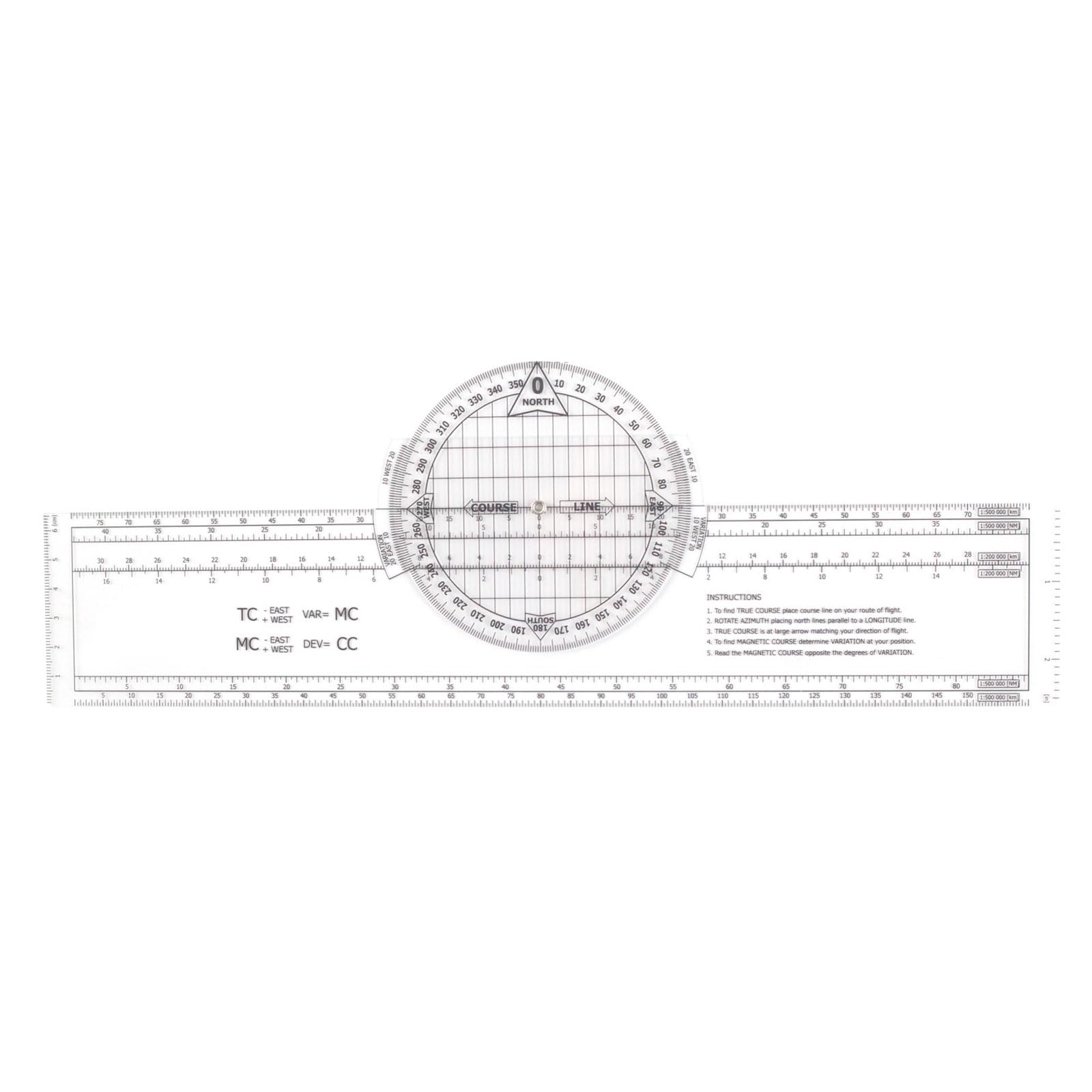 Alloneslife Kcnp1 Electronic Scale Ruler Backup Navigation Instrument Tool For Plotting In Flight Marine Environment Electronic Scale Backup Navigation Instrument