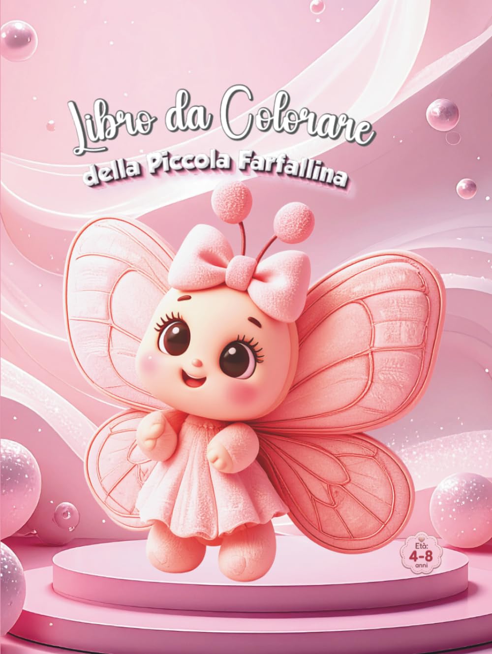 Libro da Colorare della Piccola Farfallina
