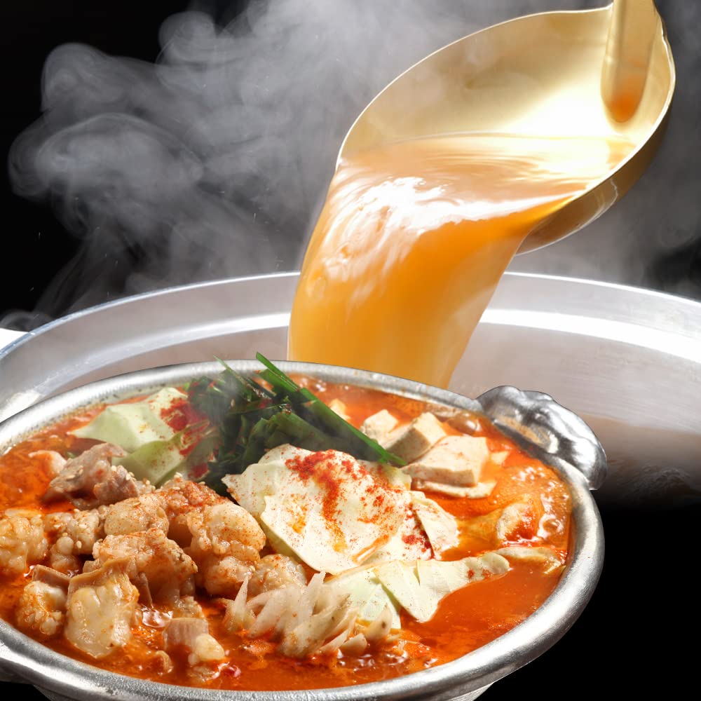 博多若杉 もつ鍋スープ お取り寄せ 単品 (チゲ)