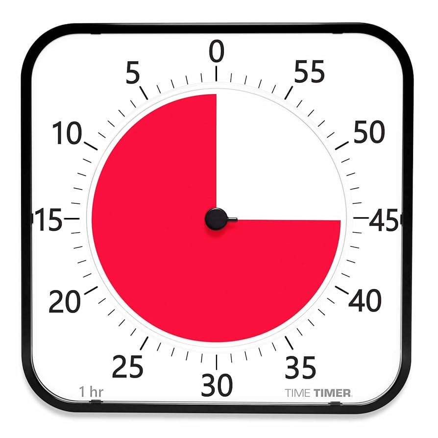 正規品 TIME TIMER MAX タイムタイマー マックス 大型44cm Amazon | TIME TIMER MAX 44cm 5分~24時間 タイムタイマー