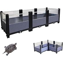 Large Tortoise Habitat Enclosure for Yellow-Margined
