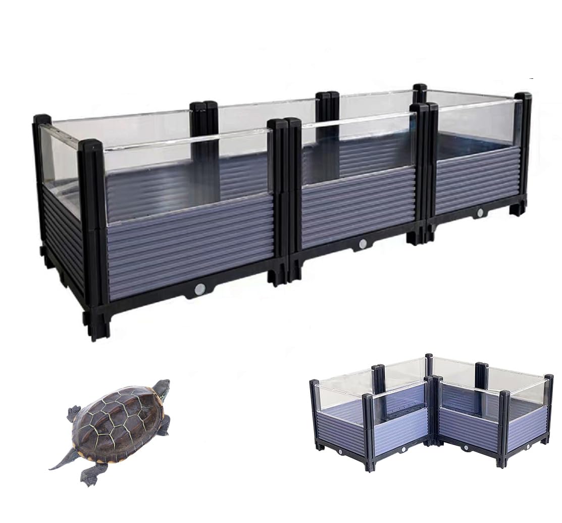 Tortoise Habitat modular Tortoise Enclosure Large Stackable Plastic Reptile