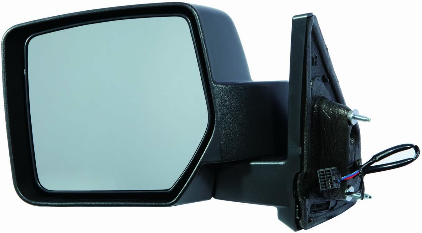DEPO 333-5413L3EF Jeep Patriot Driver Side Textured Non-Heated Power Mirror