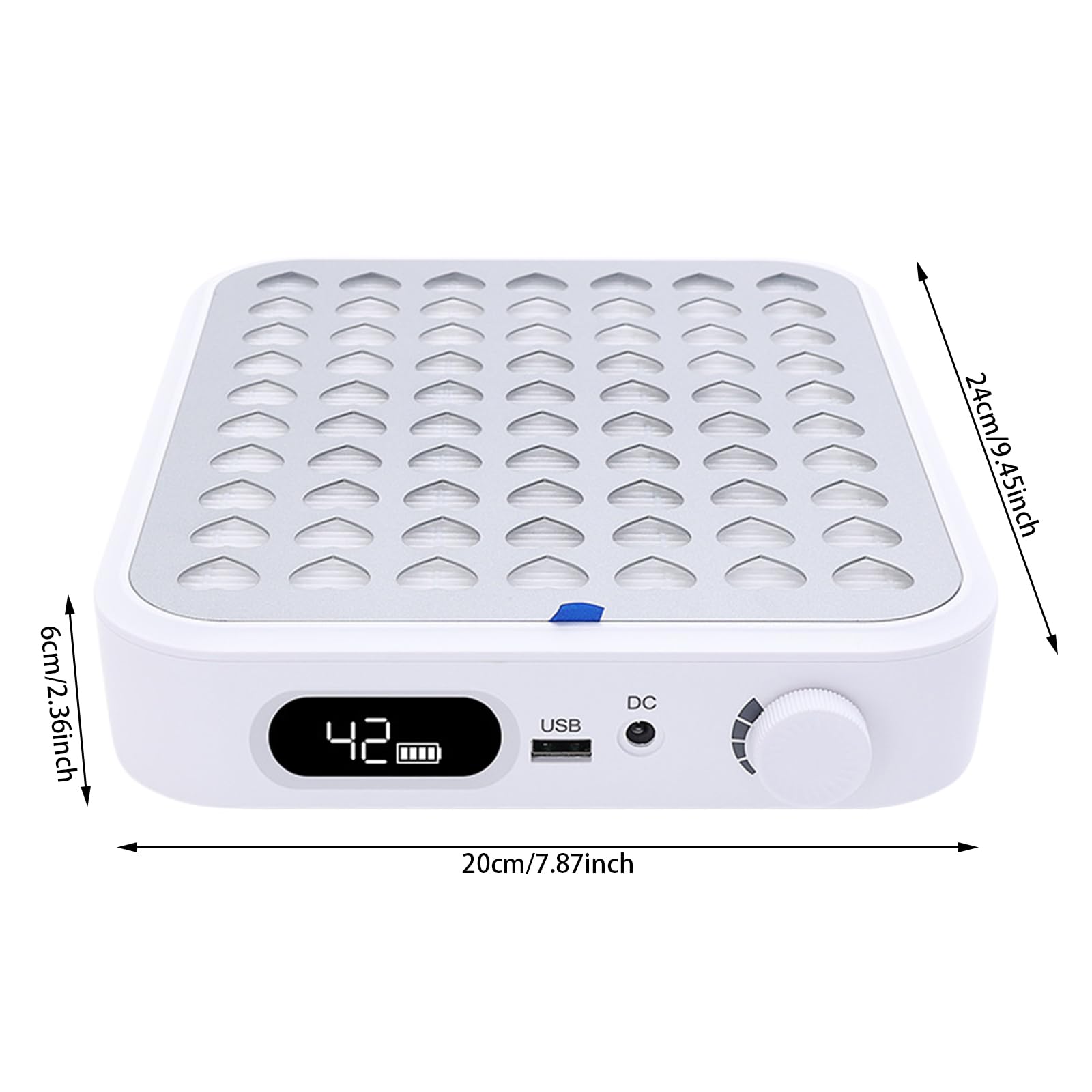 Aspirateur de poussière pour ongles 4200 tr/min - Silencieux - Collecteur