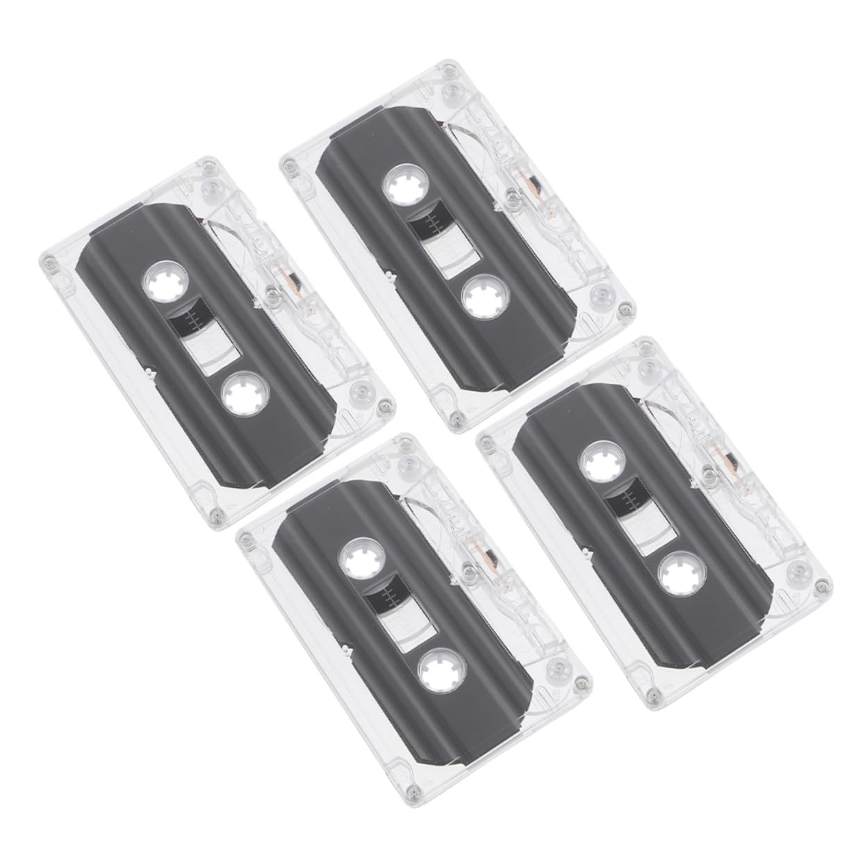 UKCOCO 20pezzi Audiocassette Vuote Registrabili Da Minuti Nastro Audio Per Registrazioni Retro e Pratico Con Scatola Trasparente