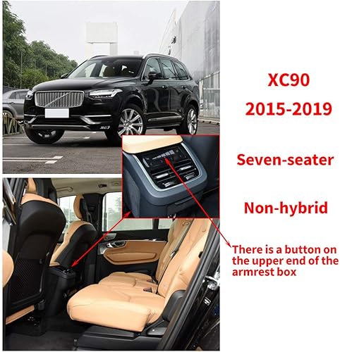 Miniatura 9 de Alfombrillas de automóvil aptas para XC40 2018, 2019, 2020, cobertura completa, protección para todo tipo de clima, forros de cuero antideslizante,