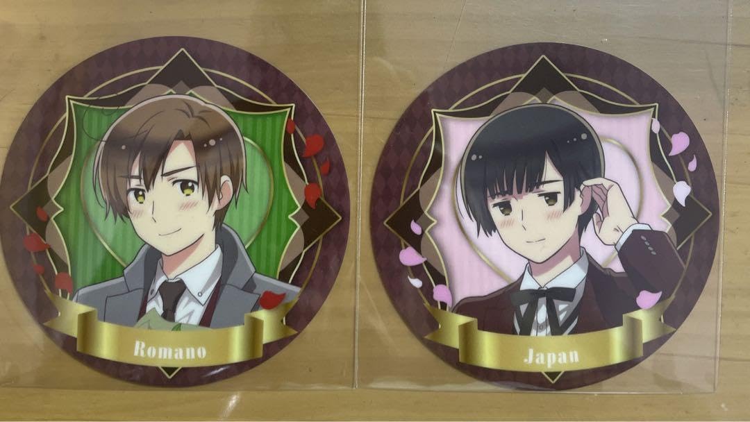 Amazon｜ヘタリア アモカフェ コースター 日本 南イタリア ロマーノ