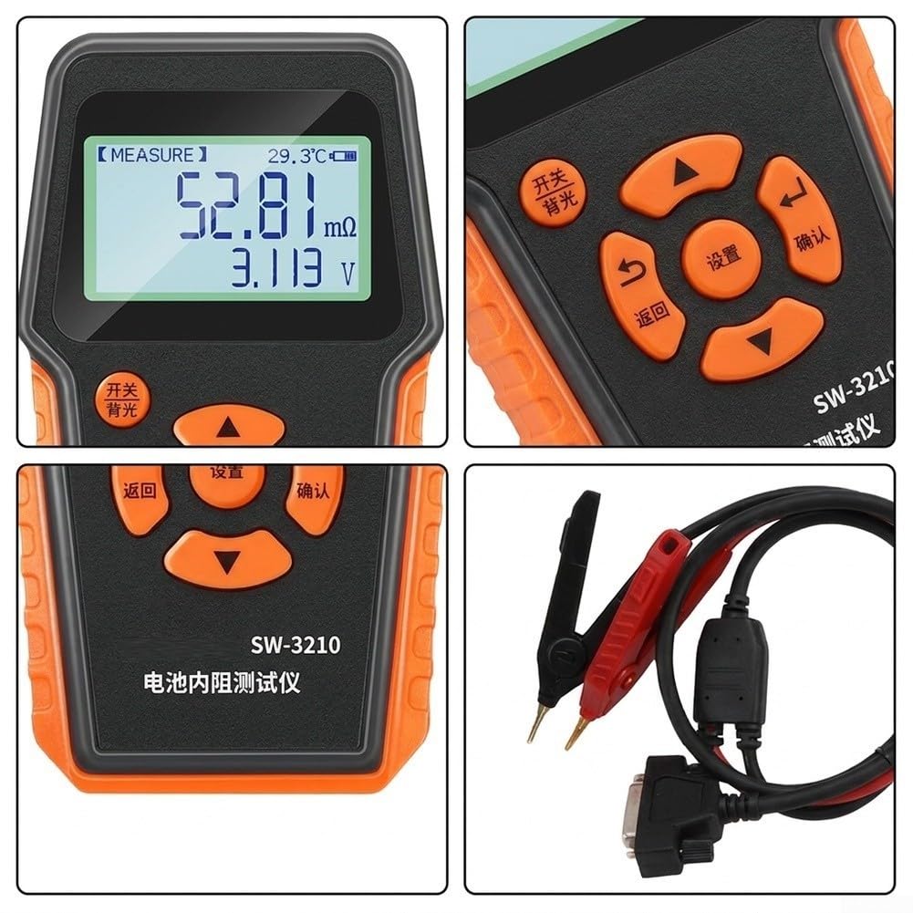 Digitaler für akku Tester für Spannung und Widerstand Messung(SW3210 Kit 3)