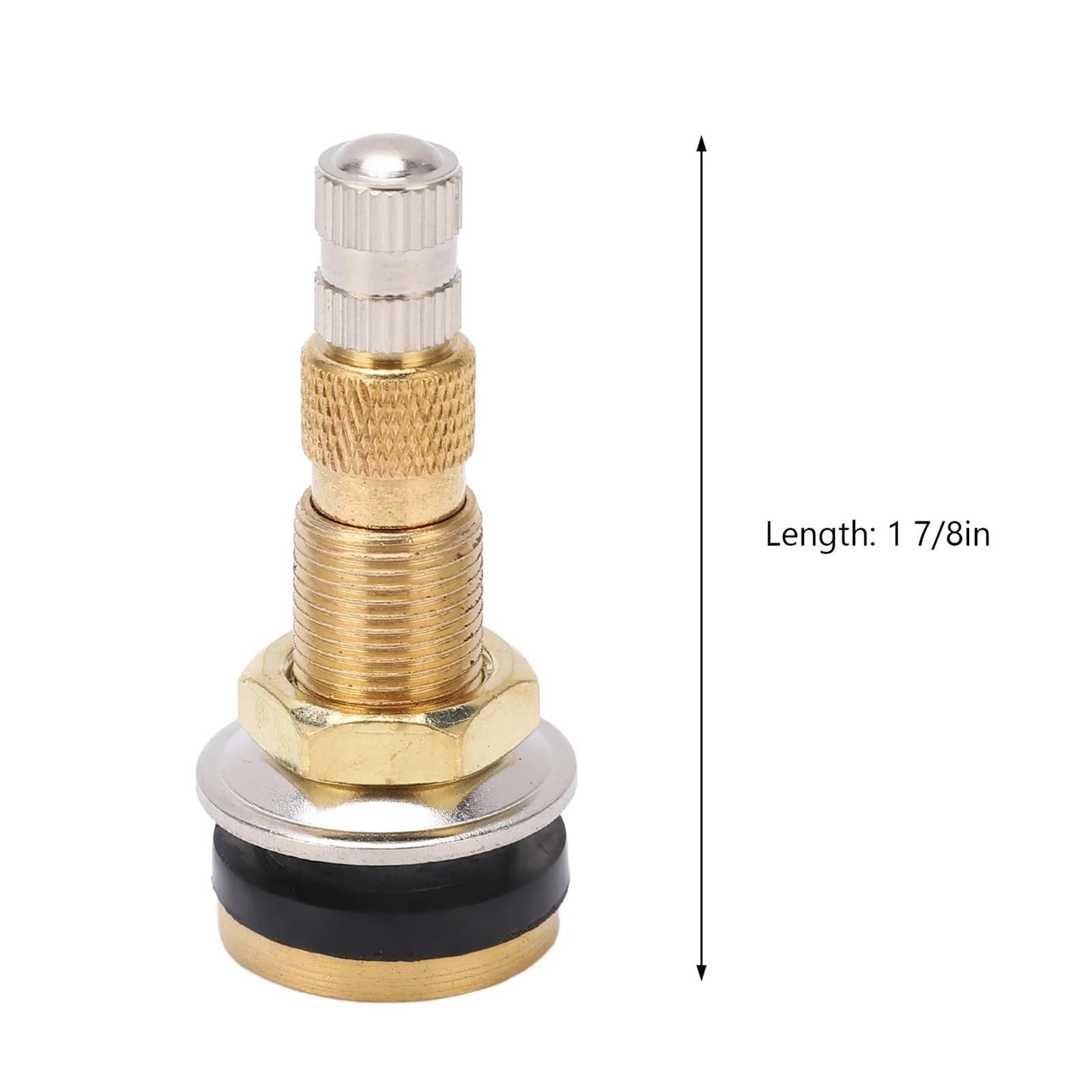 Metalowe trzpienie zaworów 10 szt. Air Liquid Tubeless Tire Stem Brass do otworu ciągnika na opony