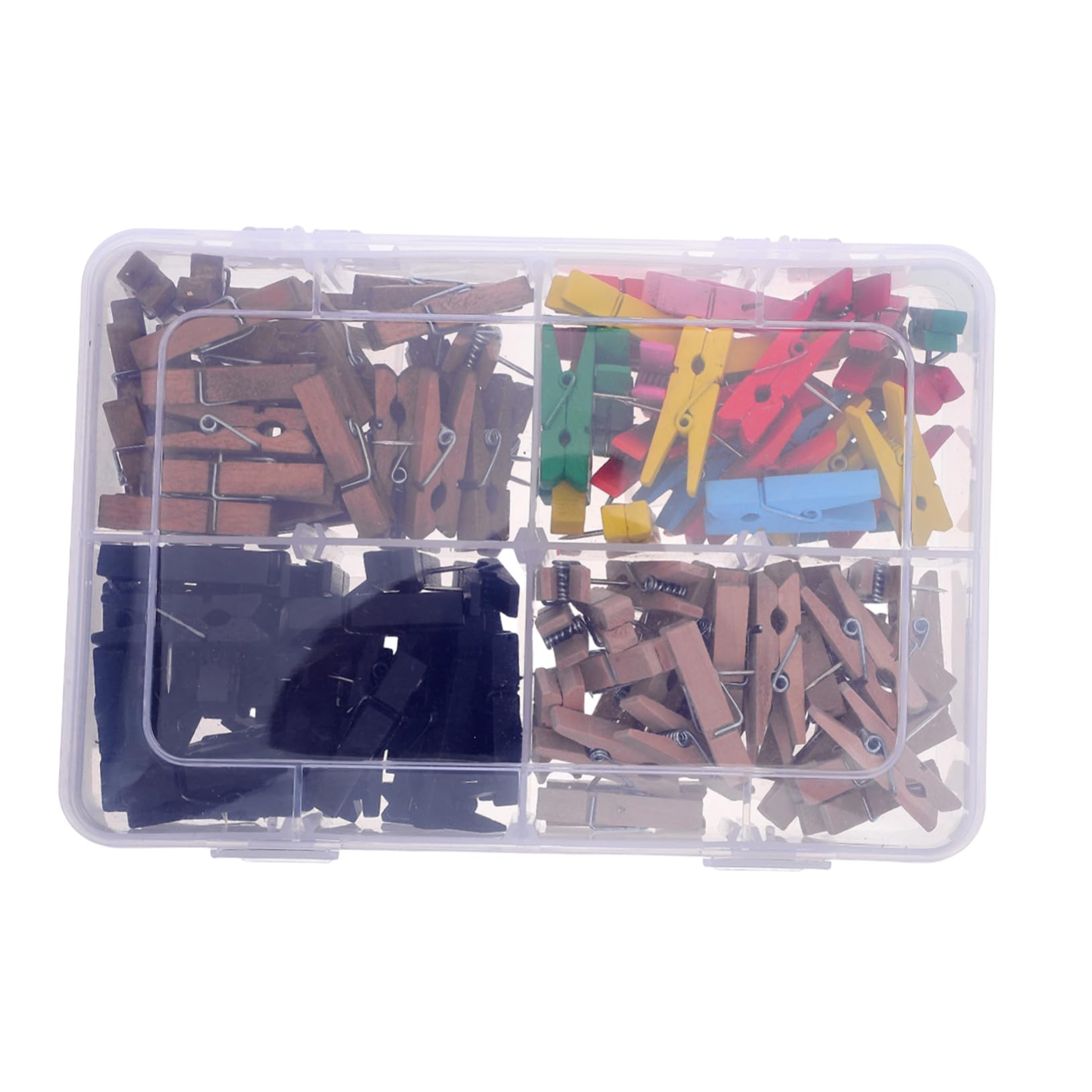 Supports photo sans trace et punaises murales bois Veemoon 120 pièces pour liège
