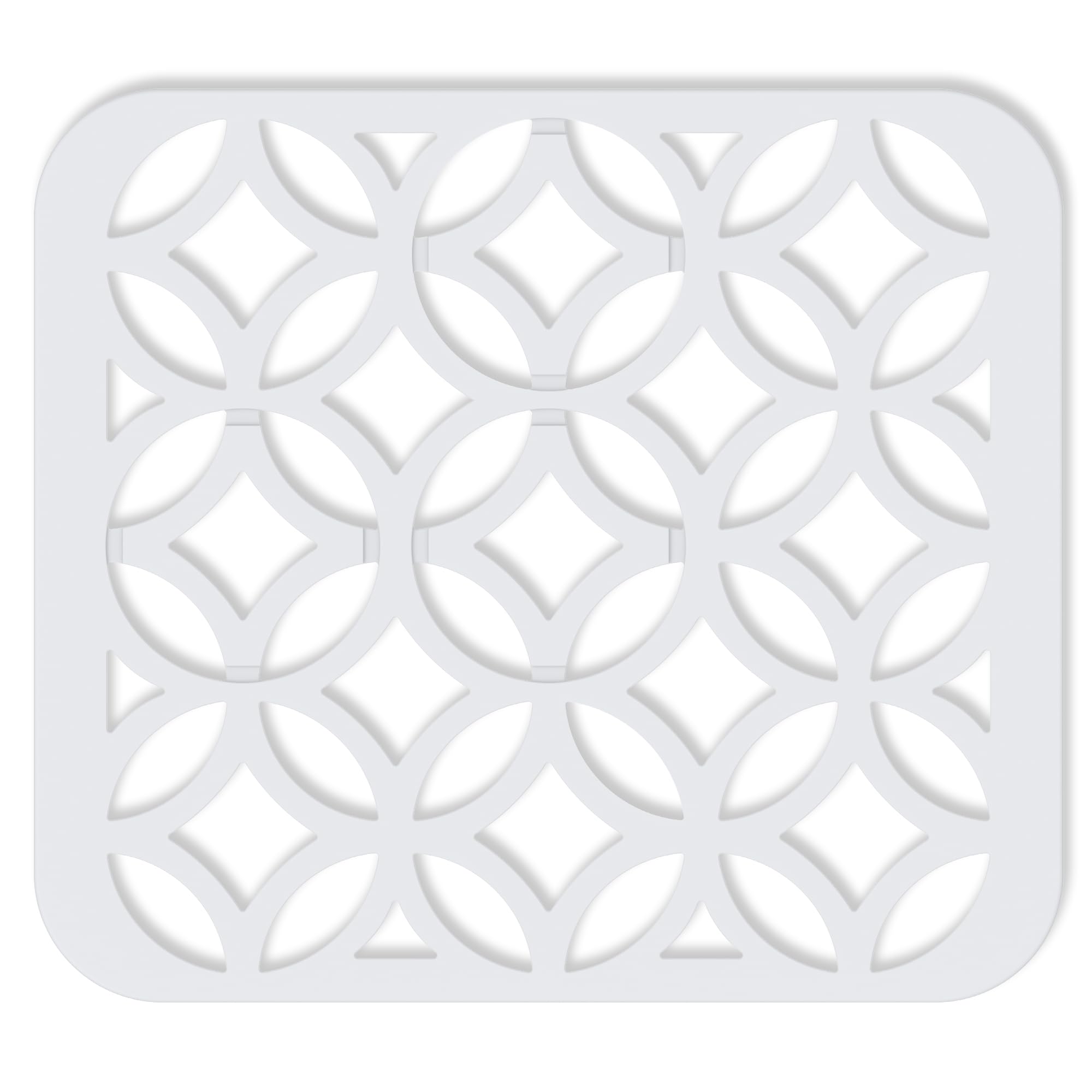 Protector de fregadero de silicona para cocina de 12 x 11 pulgadas duradero
