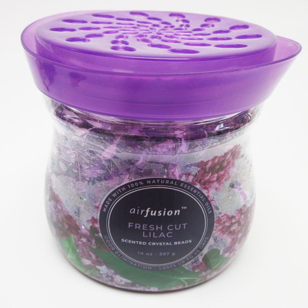 Fresh Lilac Scent Odor Eliminator Gel Beads Air Freshener