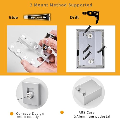 Miniatura 4 de BESy Esparcidor retráctil para secadora de ropa con funda ABS + secadora de aluminio con cordón trenzado ajustable, estilo hotel, método