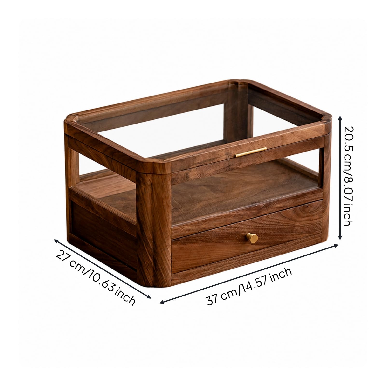 Mueble Organizador con Estantes Multifuncional Organizador con Compartimentos y Cajones Compacto Estante Modular Reconfigurable para Estudio, Estilo C