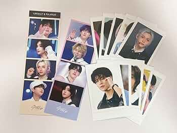 Amazon.co.jp: スキズ グッズ 人生4カット+ポラロイドフォト 12枚