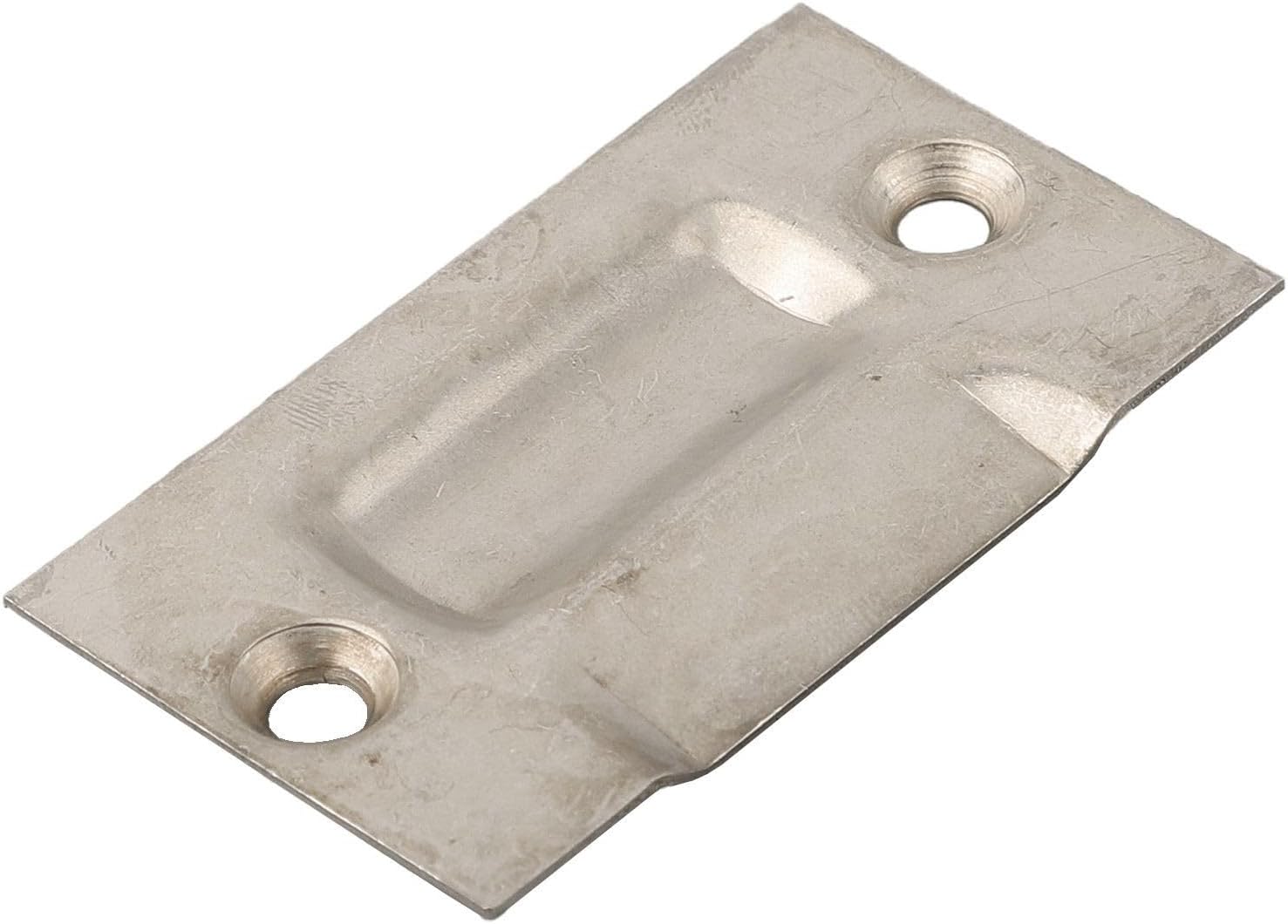 Stainless Steel Door Catch, Invisible Door Lock Mechanism with U Shaped Groove Design, Roller Catch for Wooden Doors, Top Mount for KTV Room and Hotel, Silent