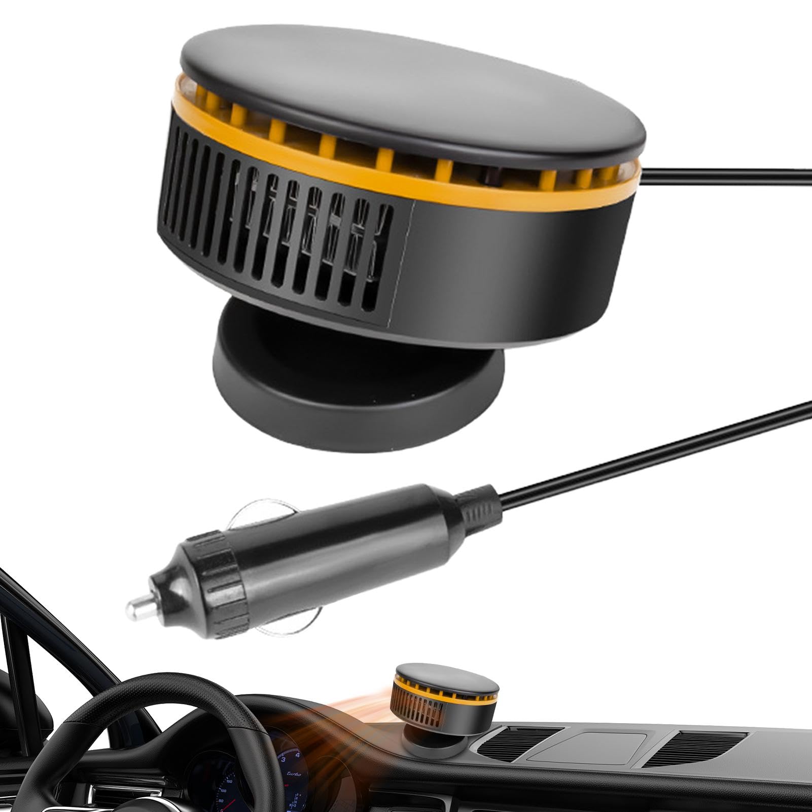 Chauffage De Voiture Portable à Chauffage Rapide Pour Pare-brise De