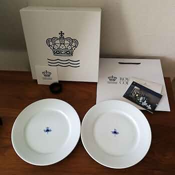 【限定品】ロイヤルコペンハーゲン　ブルーミスト プレート　２枚 ROYAL COPENHAGEN（ロイヤル コペンハーゲン） 新元号祝賀特別限定品