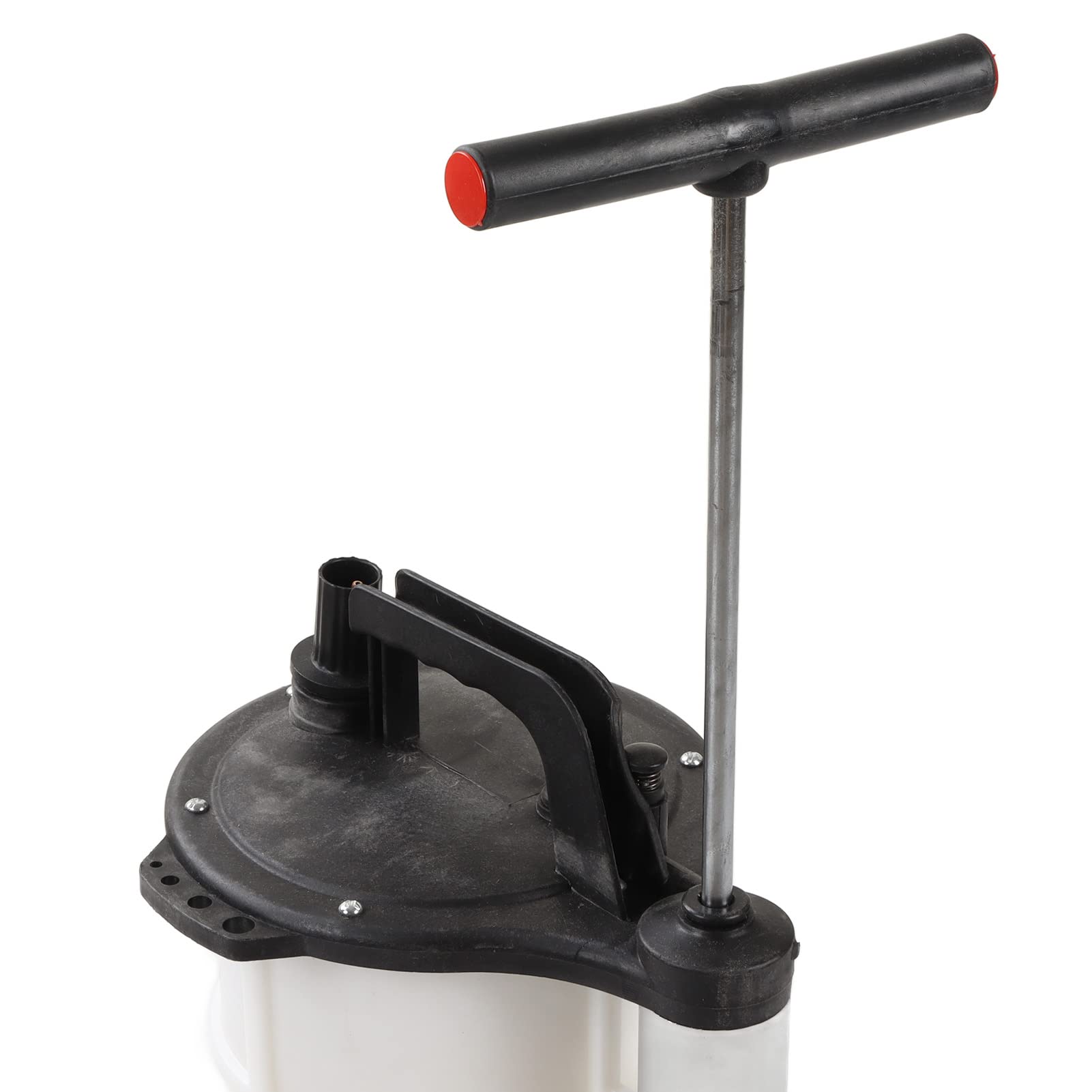 Fockety Cambiador de Aceite, 9L Capacidad Ergonímico Bomba Extractora de Fluidos A Prueba de Fugas Base Estable Extractor de Fluidos Al Vacío con Manguera
