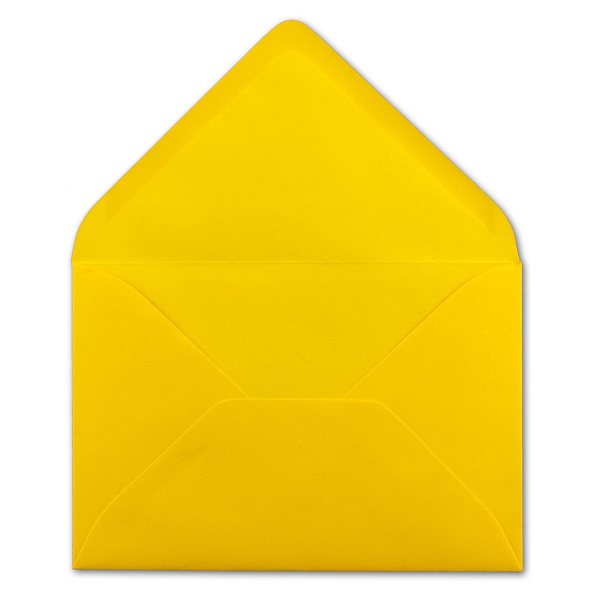 500 DIN C5 koperty żółte - 22,0 x 15,4 cm - 110 g/m² klejenie na mokro koperty bez okienka na Boże Narodzenie kartki z życzeniami - agent szczęścia XXL